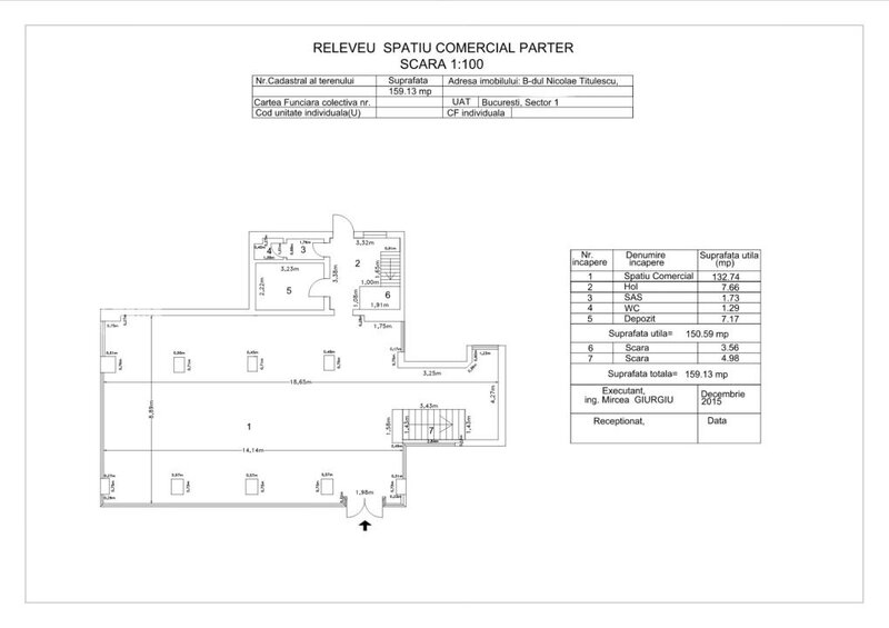 Nicolae Titulescu, oportunitate investitionala, spatiu comercial inchiriat,